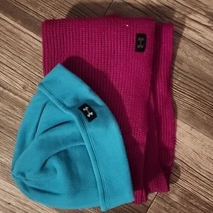 Infinity scarf and hat